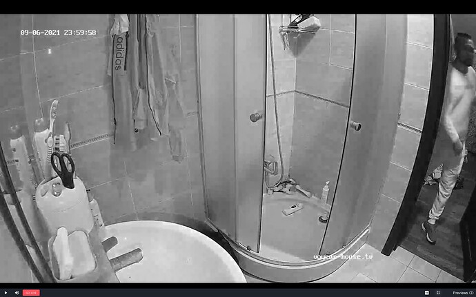 Scott, hidden from video cameras -Start
