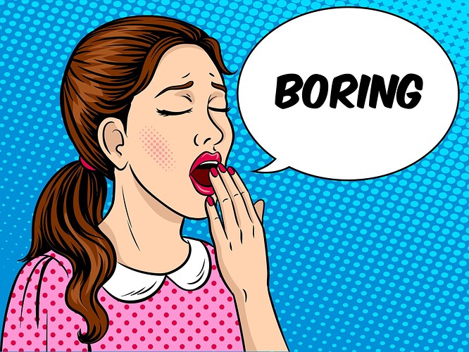 Yawning-bored-girl-pop-art-retro-vector-illustration