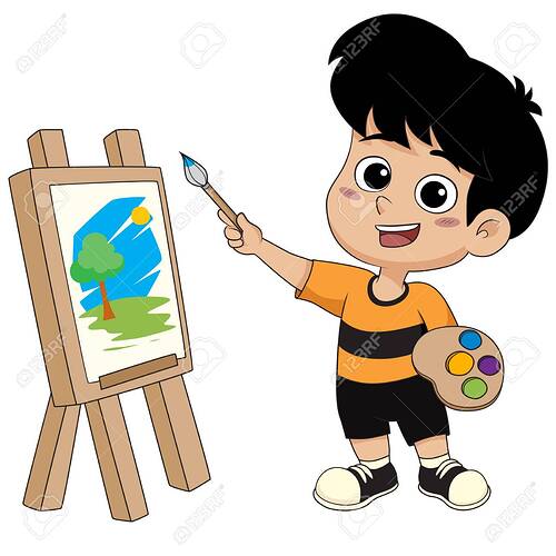 77255568-niño-pintando-un-picture-vector-y-una-ilustración