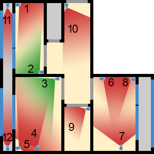 elaine map layout